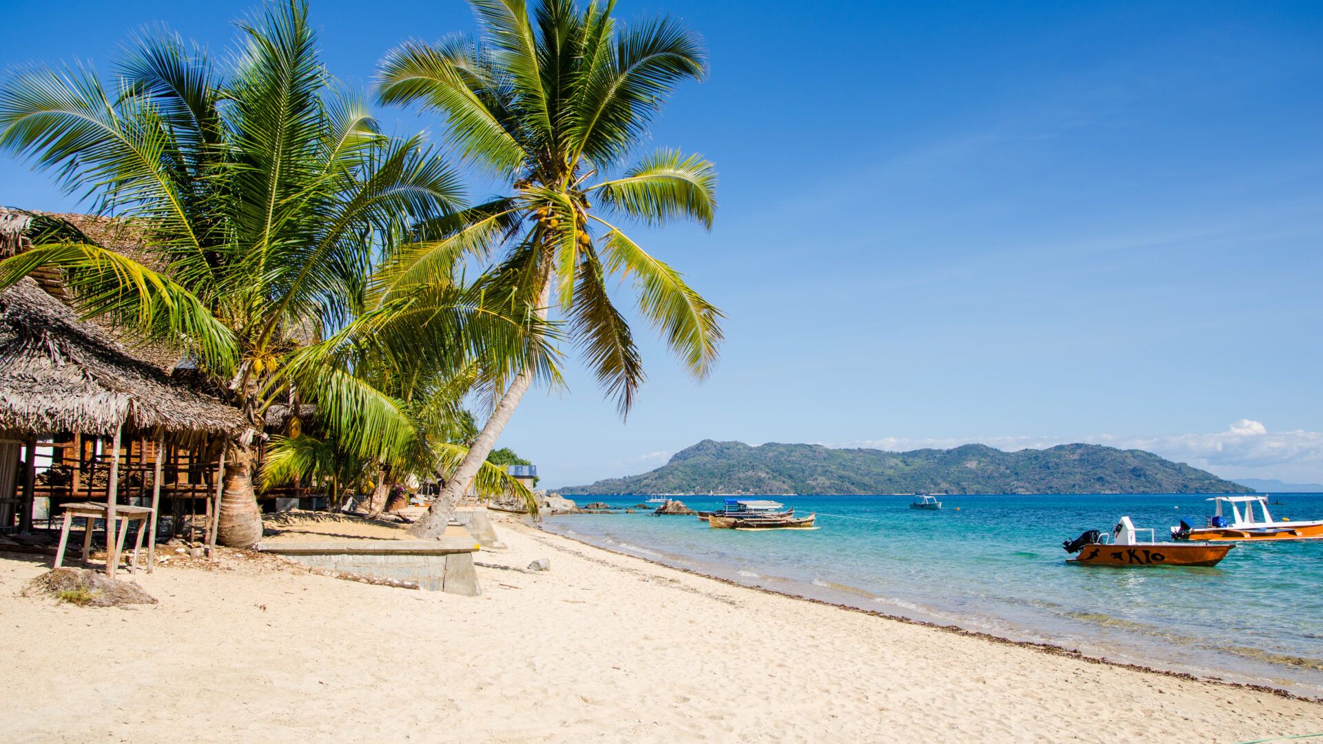 Strand på Nosy Be Strand på Nosy Be