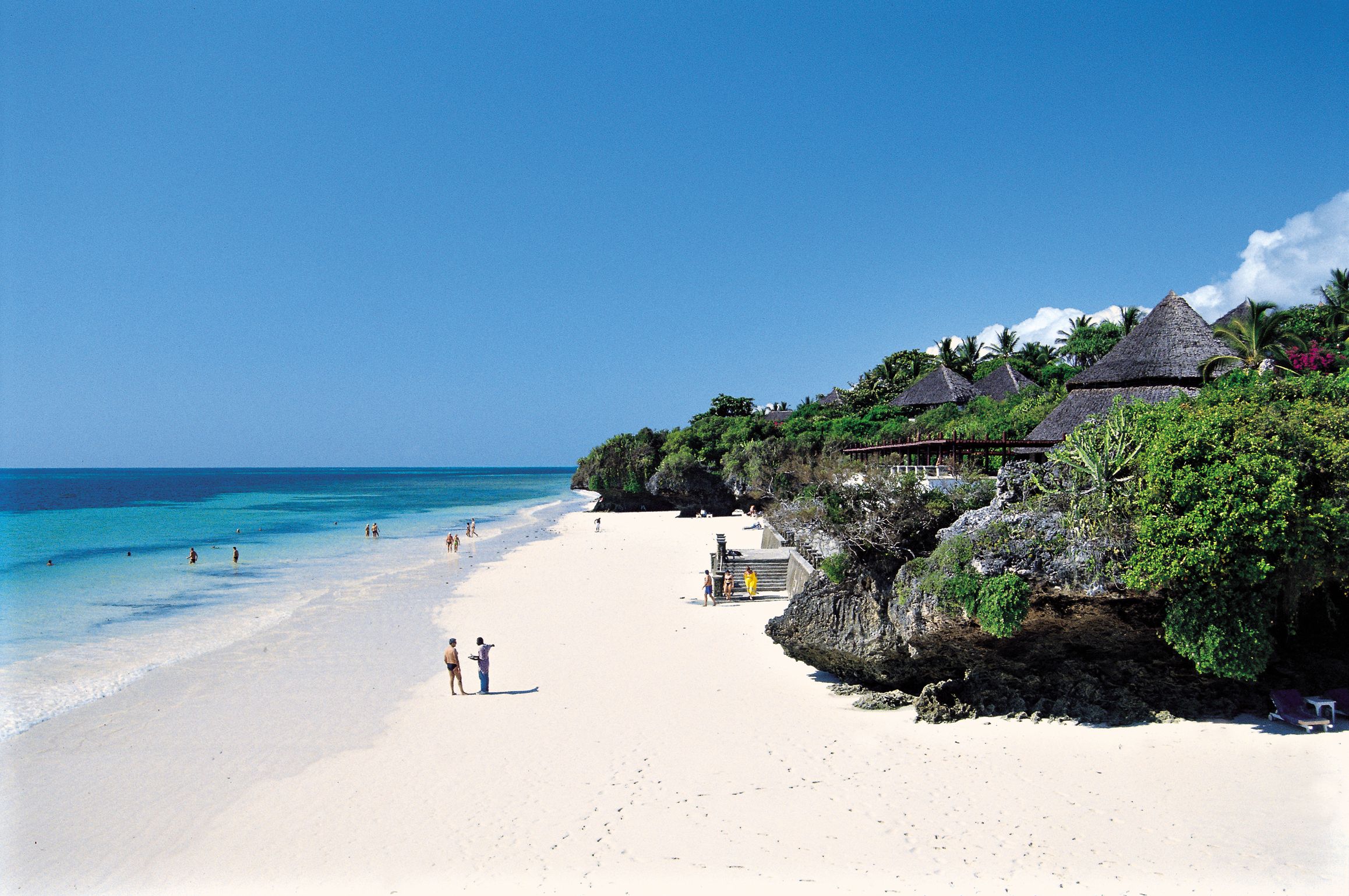 Stranden ved Leopard Beach Resort