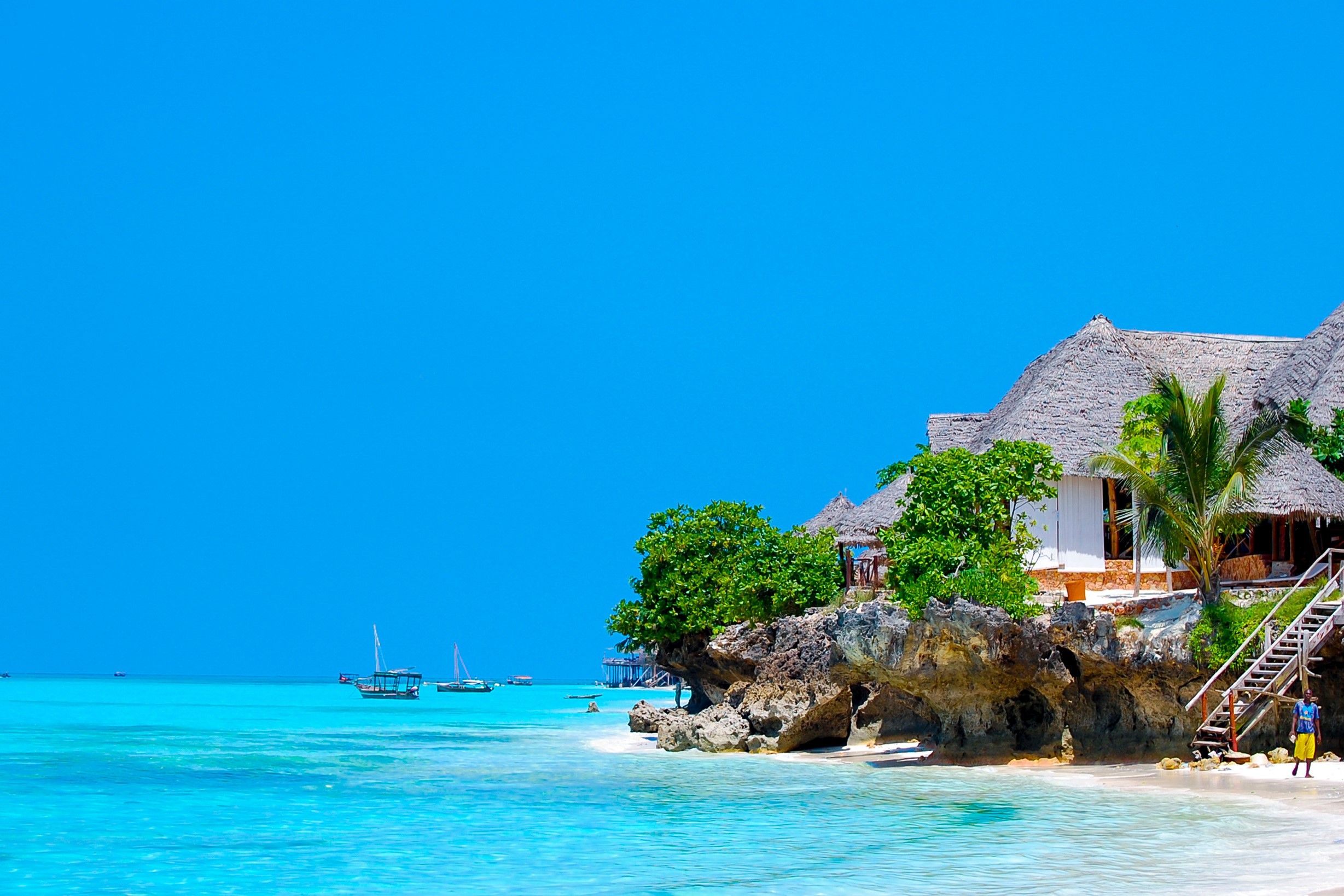 Kendwa Stranden på Zanzibar