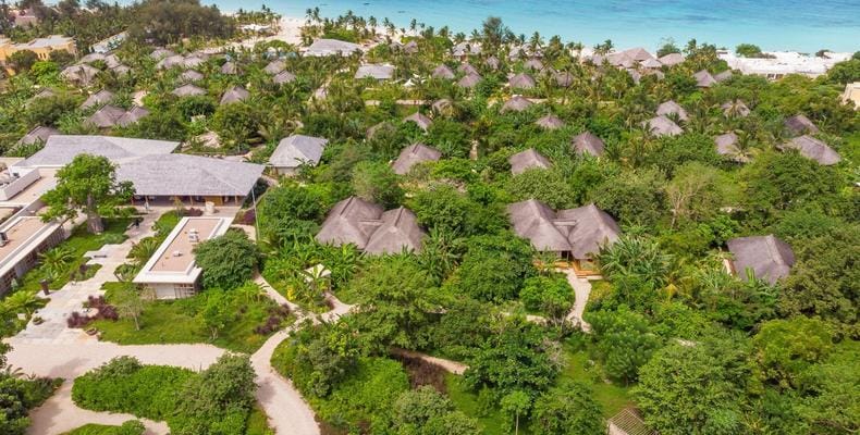 Udsigt over Zuri på Zanzibar