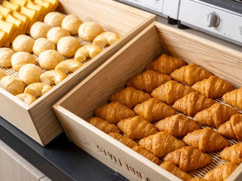 ibis Styles Kyoto Station, morgenbuffet