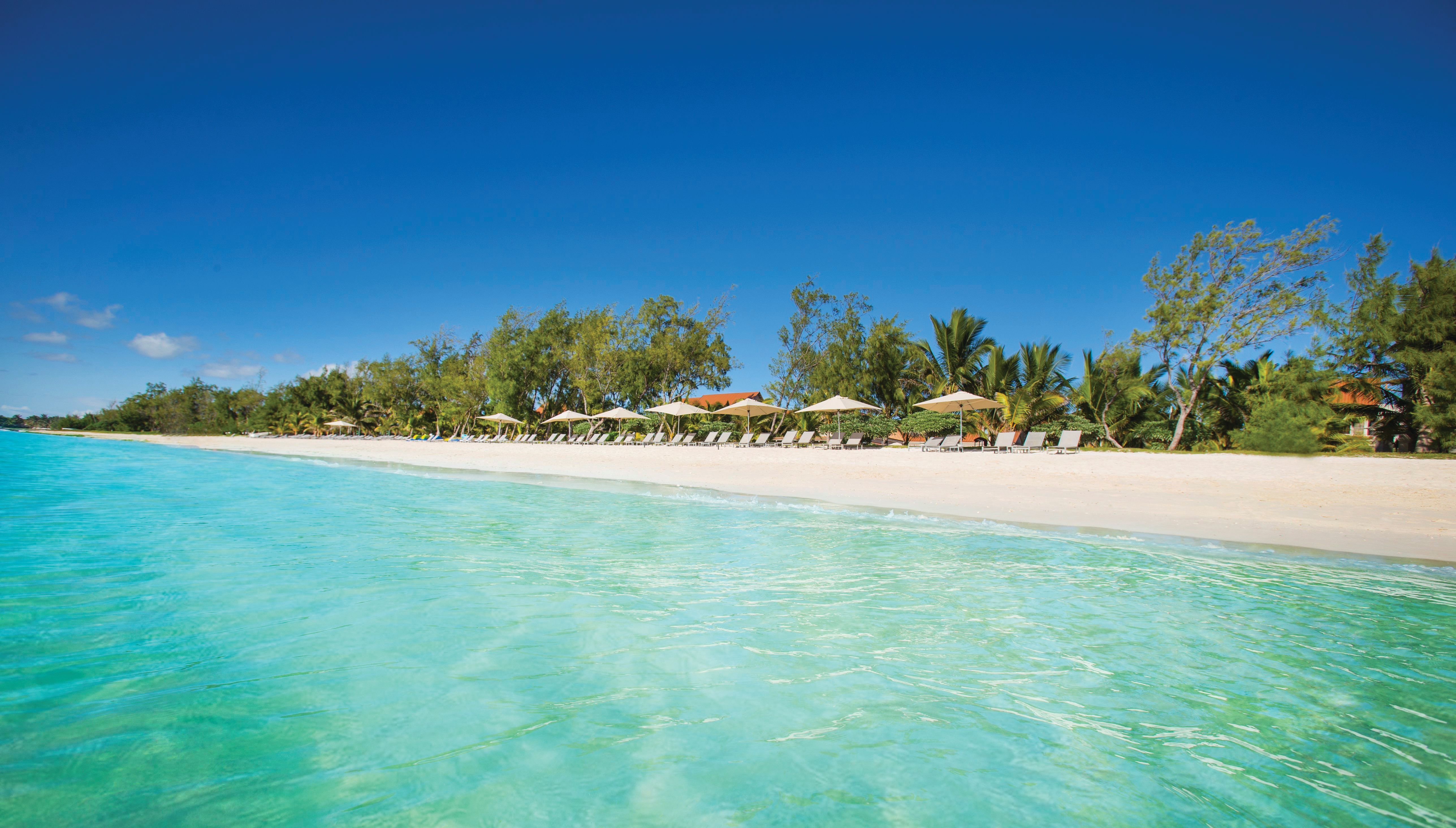 Crystal Beach Resort, strand