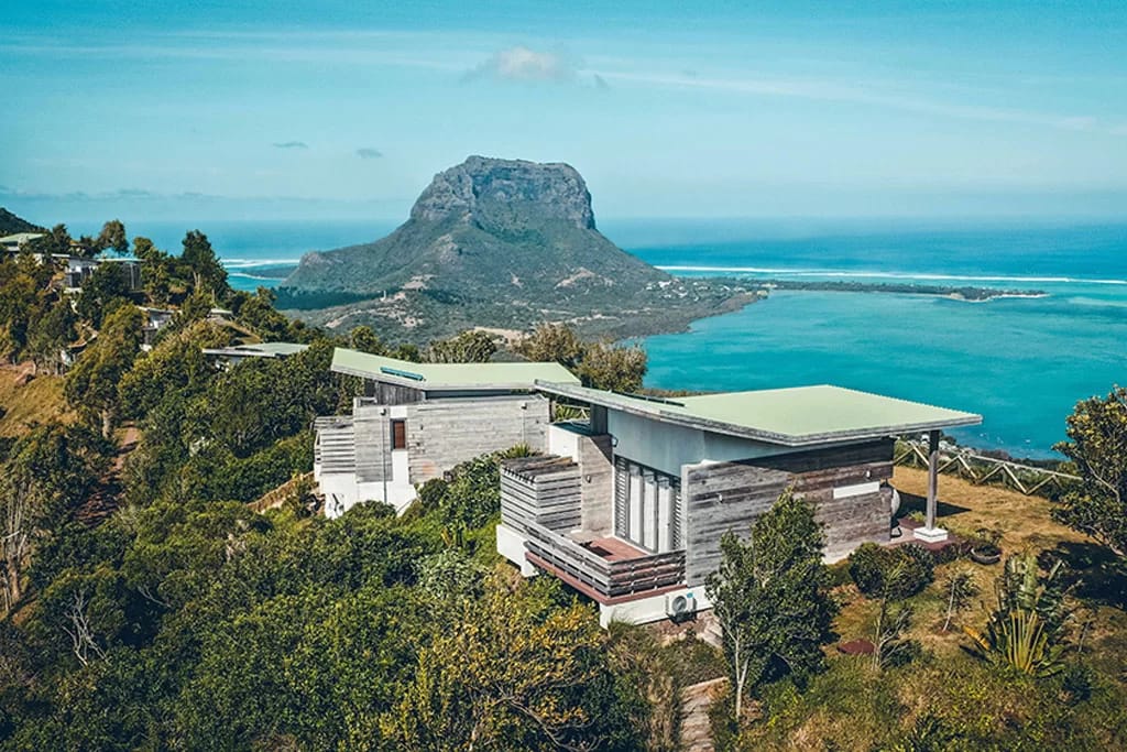 Chalets Chamarel udsigt