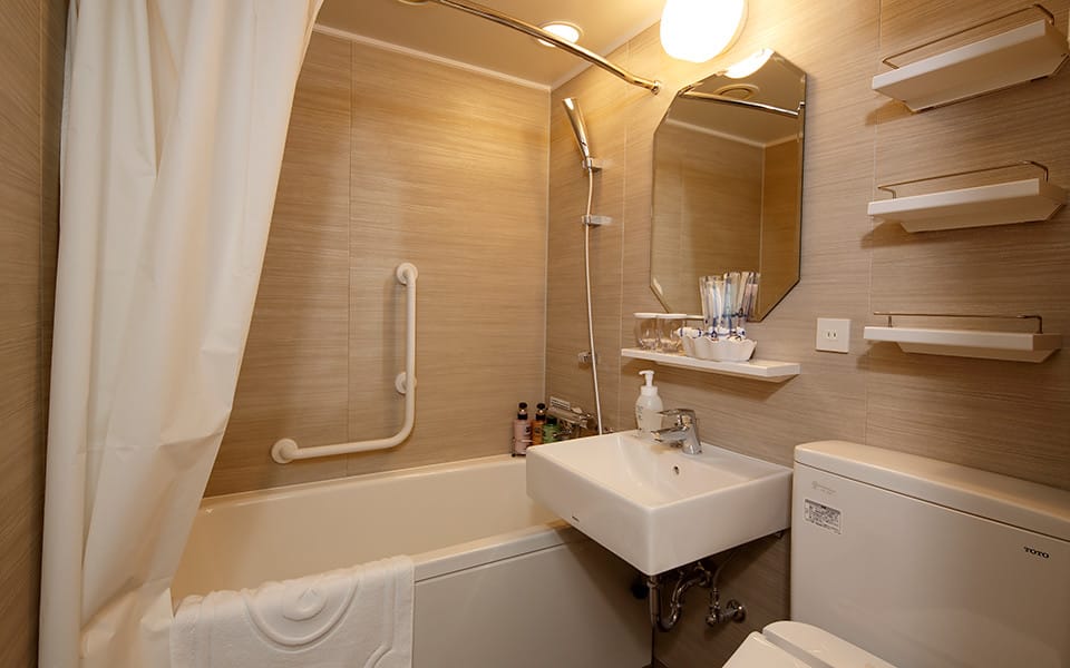 Hotel Monterey Himeji, Badeværelse