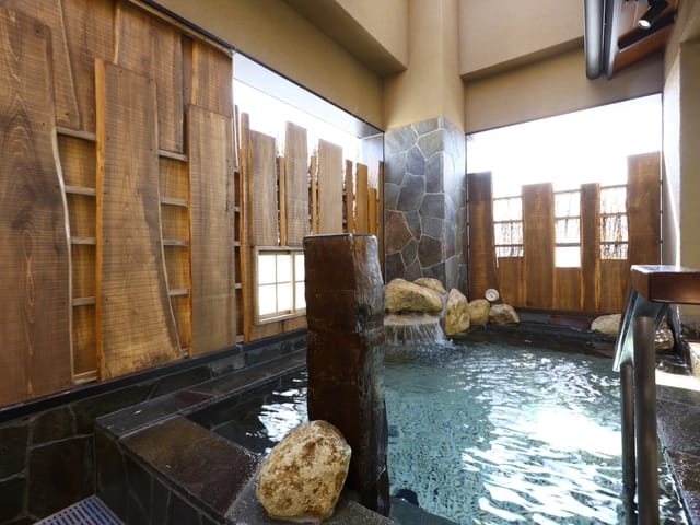 Aduminoyu Onyado Nonomatsumoto, bath