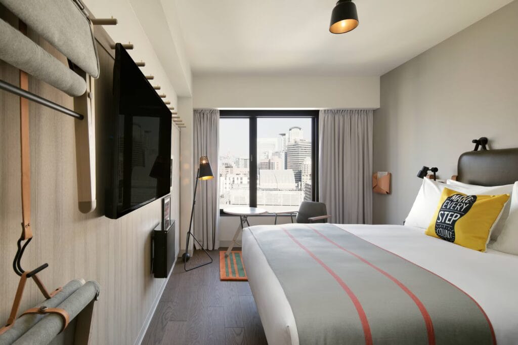 Moxy Osaka Umeda, værelse