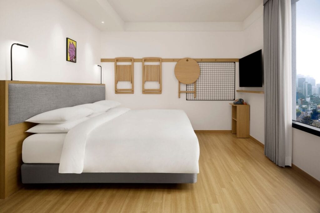 Moxy Seoul Insadong, kong værelse