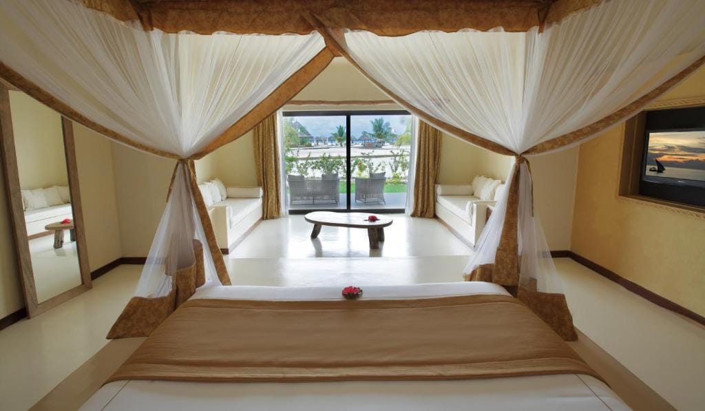 Udsigt mod hovedhuset på Gold Zanzibar Beach Resort