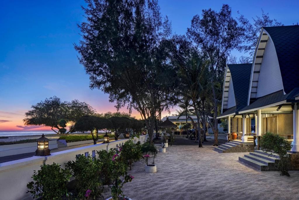 Flot aftensudsigt ved Jambuluwuk Ocean Resort