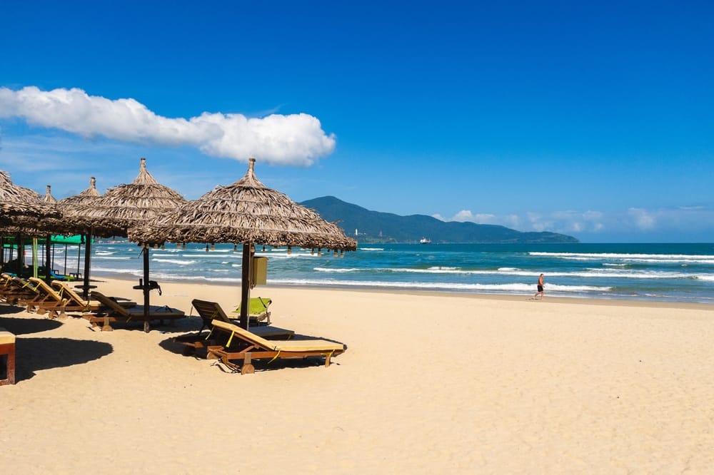 Stranden ved Da Nang