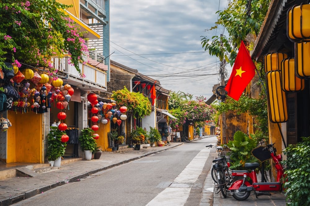 De gamle gader i Hoi An
