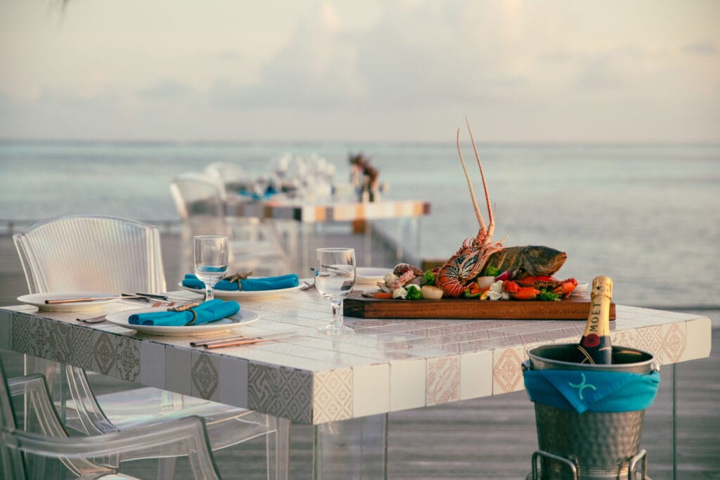 Coocon Maldives Aftensmad