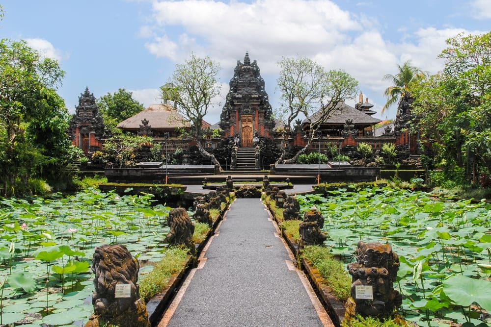 Pura Taman Saraswati-templet i hjertet af Ubud