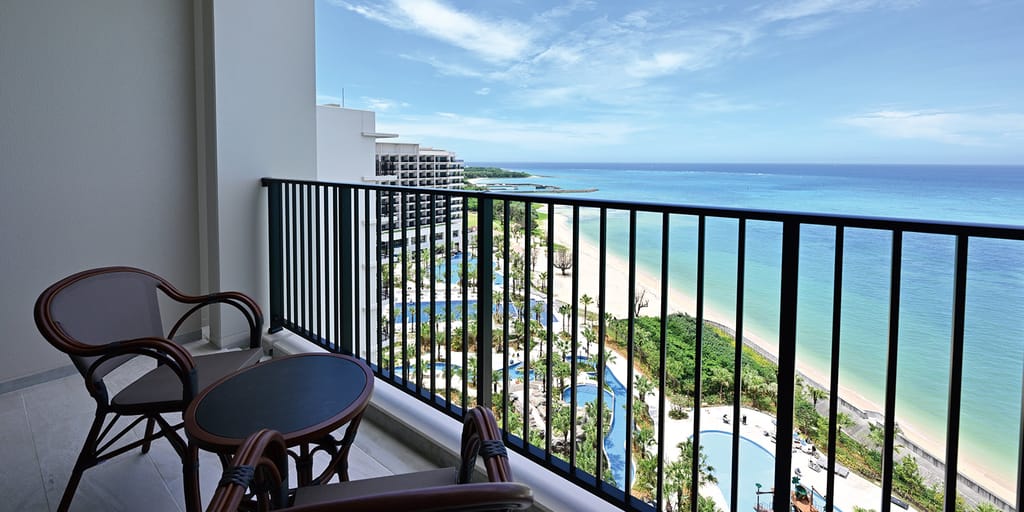 Ryukyu Hotel & Resort Nashiro Beach, balkon