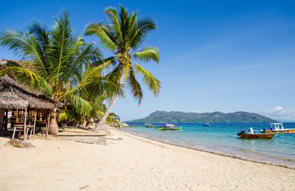 Strand på Nosy Be