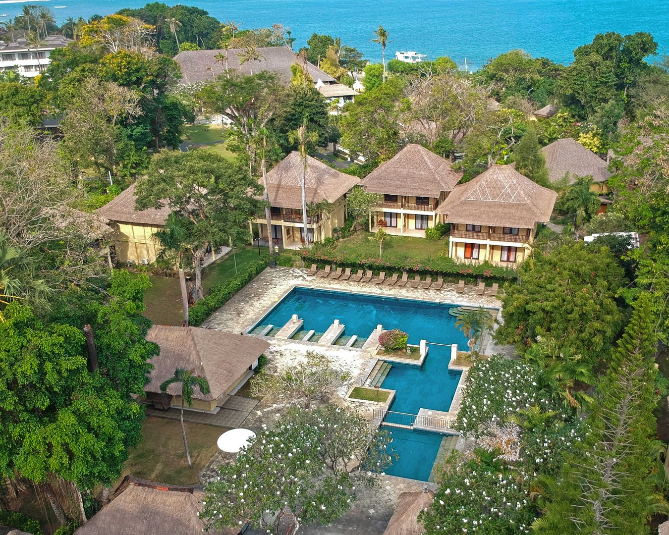 Udsigt ud over Mercure Resort Sanur