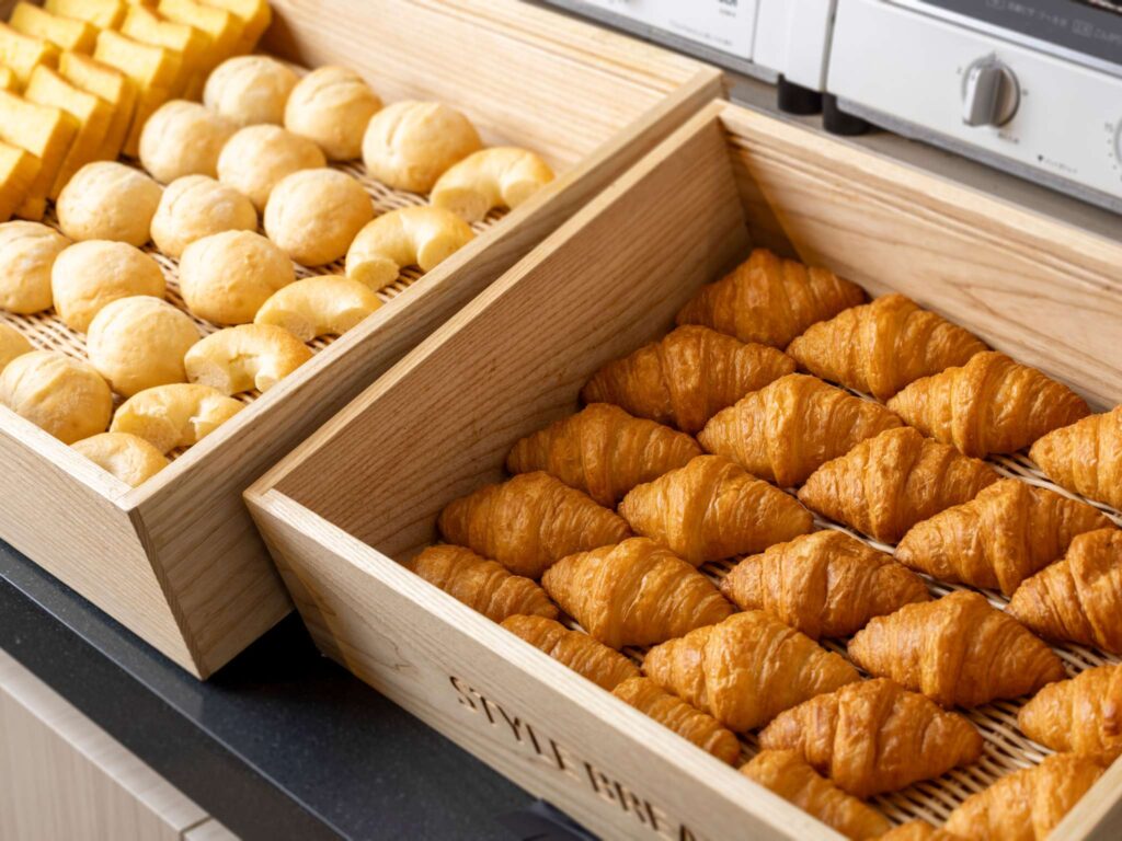 ibis Styles Kyoto Station, morgenbuffet