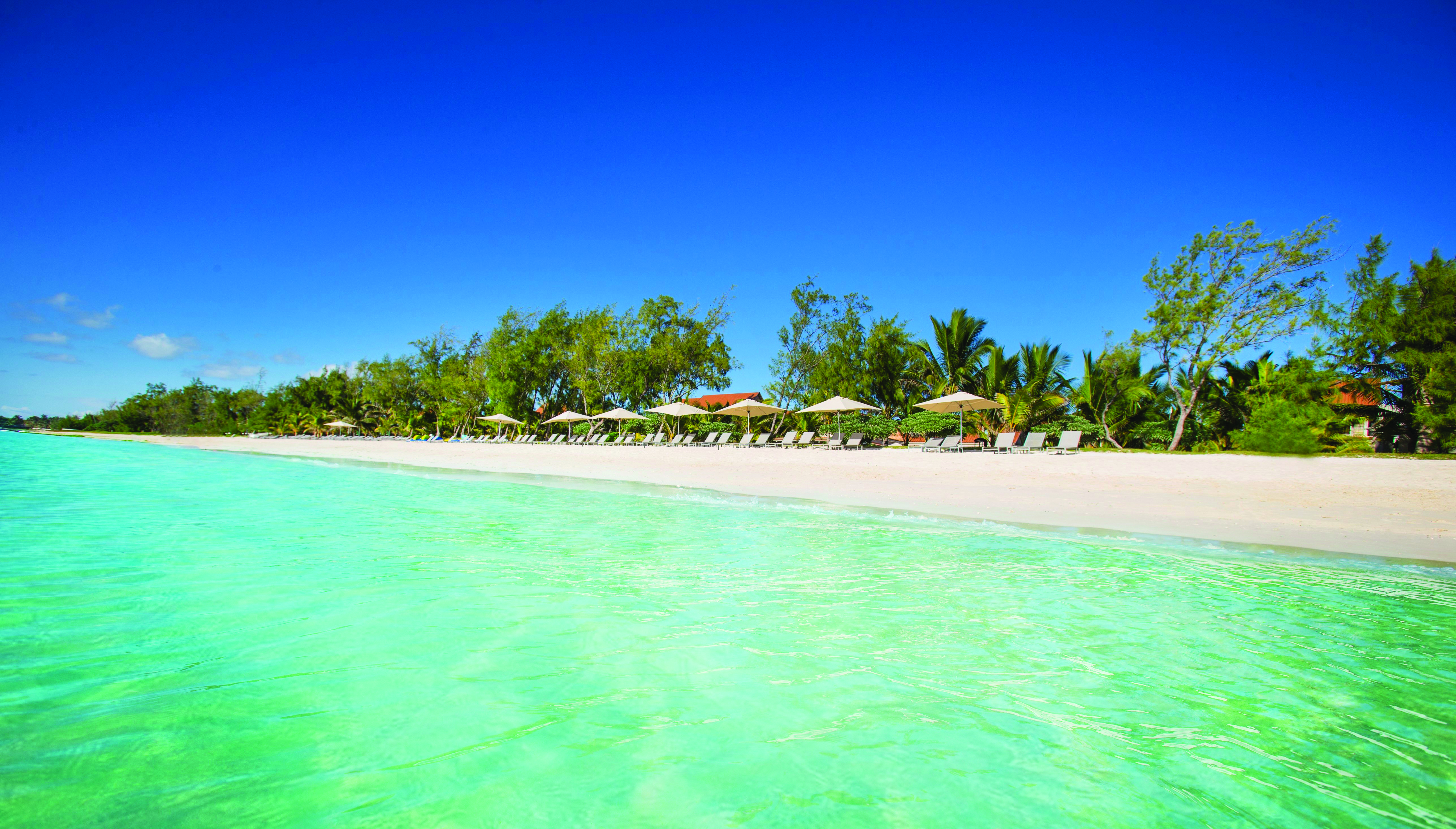 Crystal Beach Resort, strand