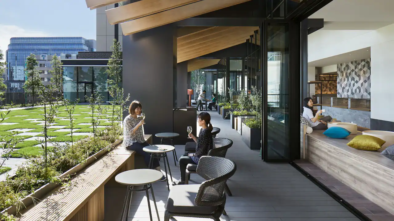 Hyatt House Kanazawa, terrasse