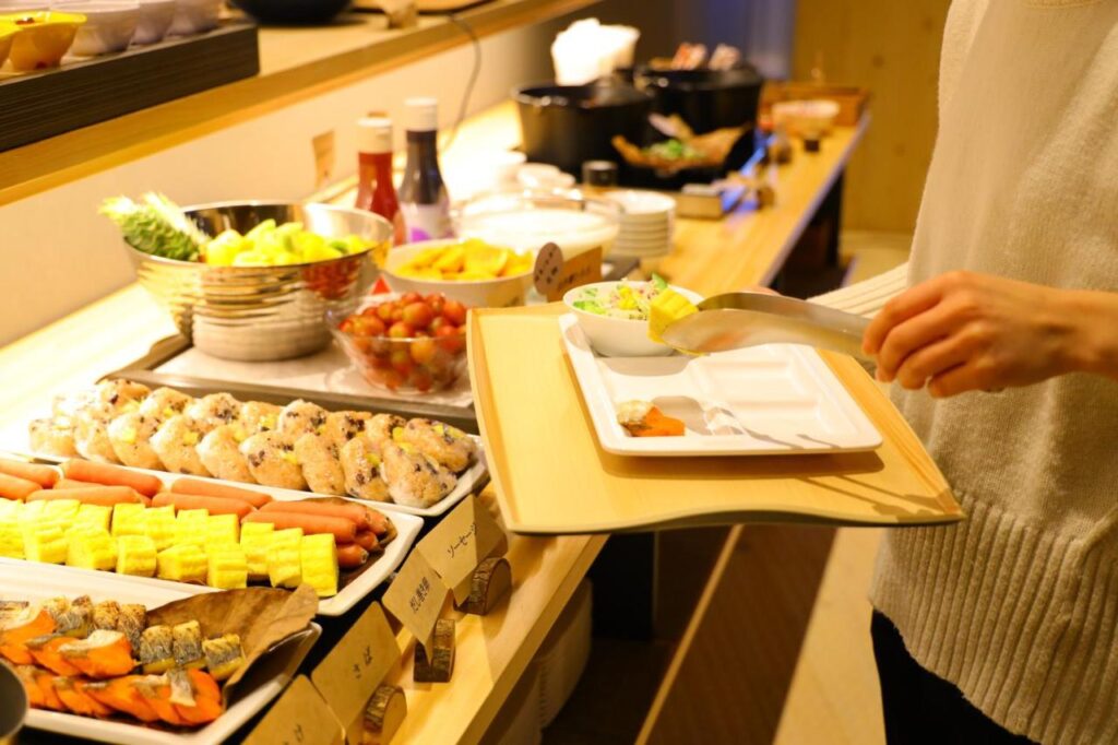 Onn nakatsugawa, buffet