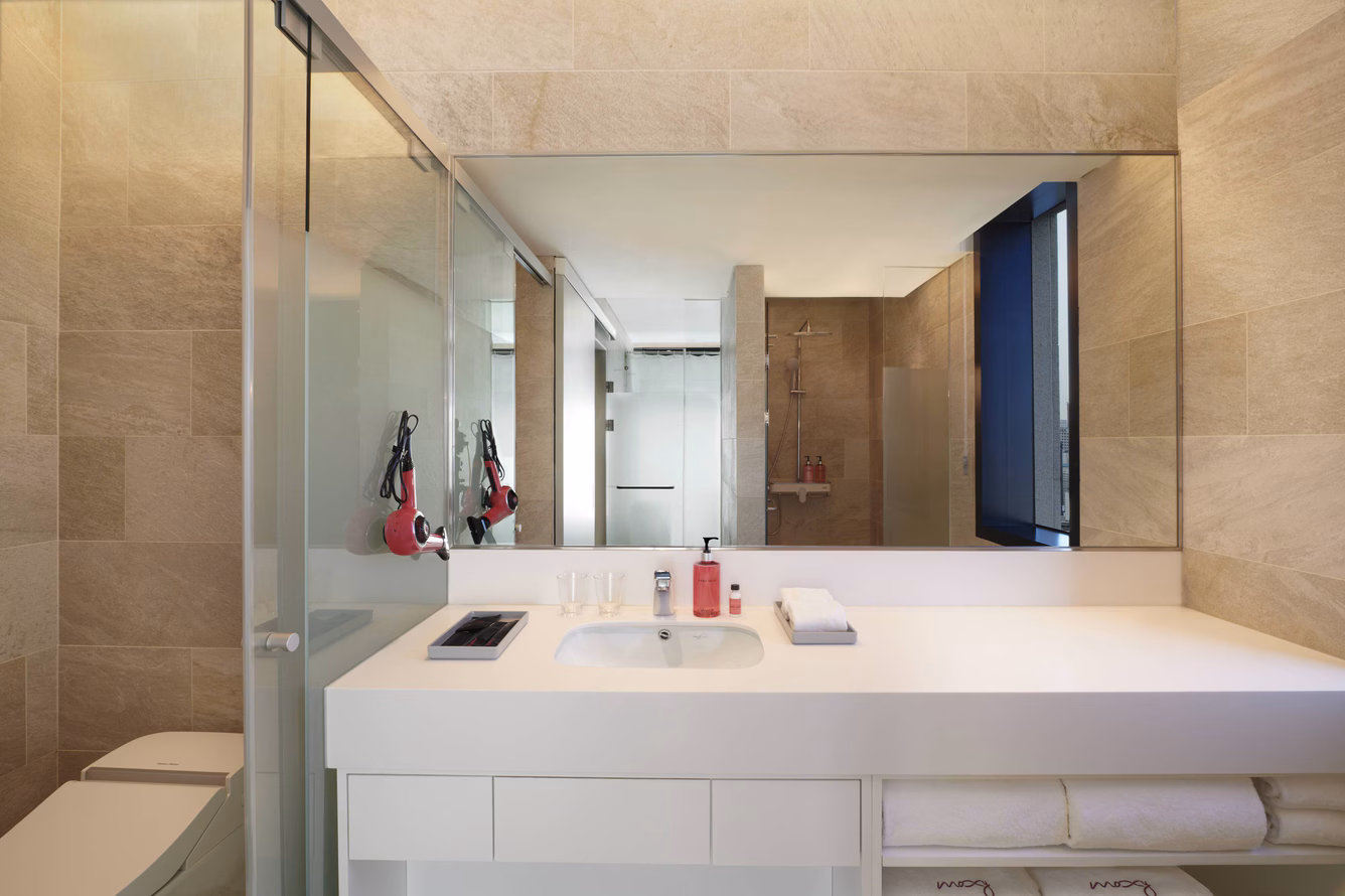 Moxy Seoul Insadong, badeværelse