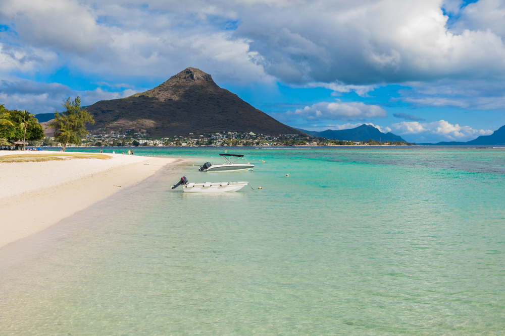 Flic en Flac ved Mauritius