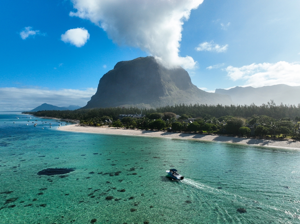 Mauritius fra oven