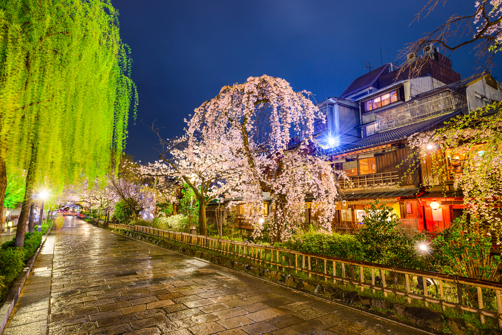 Kyoto Japan Gion Distrikt
